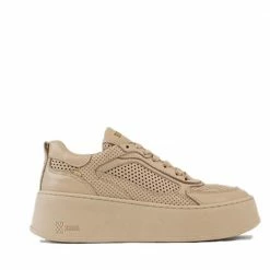 BRONX Bumpp In Camel Chunky Sneakers SHOES