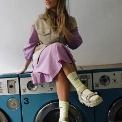 LÄST Candy Beige Chunky Sandals