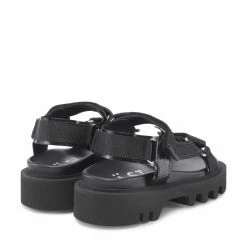 LÄST Candy Black Chunky Sandals SHOES