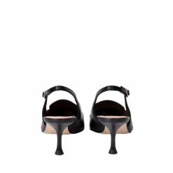 CHANTAL Capretto Sling Back Shoes In Black