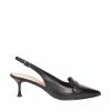 CHANTAL Capretto Sling Back Shoes In Black