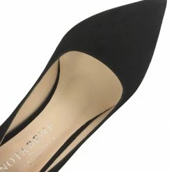 NOTABENE Carolina Black Suede Shoes