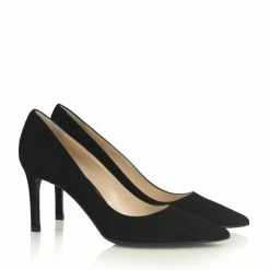 NOTABENE Carolina Black Suede Shoes