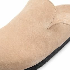 LÄST Cassie Suede Beige Mules