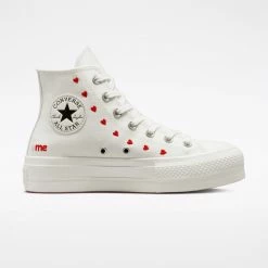 CONVERSE Chuck Taylor All Star Lift Embroidered Hearts
