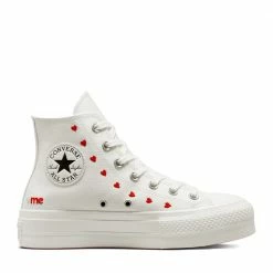 CONVERSE Chuck Taylor All Star Lift Embroidered Hearts