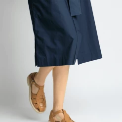 BUKELA Clara Camel Leather Sandals