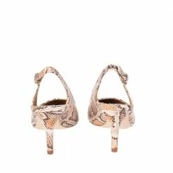APAIR Classic Snake Sling Back Heeled Shoes