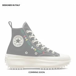 CONVERSE Run Star Hike Hi Sneakers Floral Embroidery NEW IN