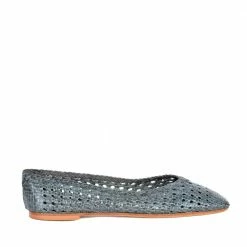 FABIO RUSCONI SHOES Corfu Jeans Braided Flats