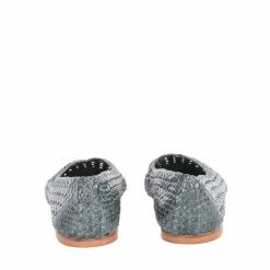 FABIO RUSCONI SHOES Corfu Jeans Braided Flats