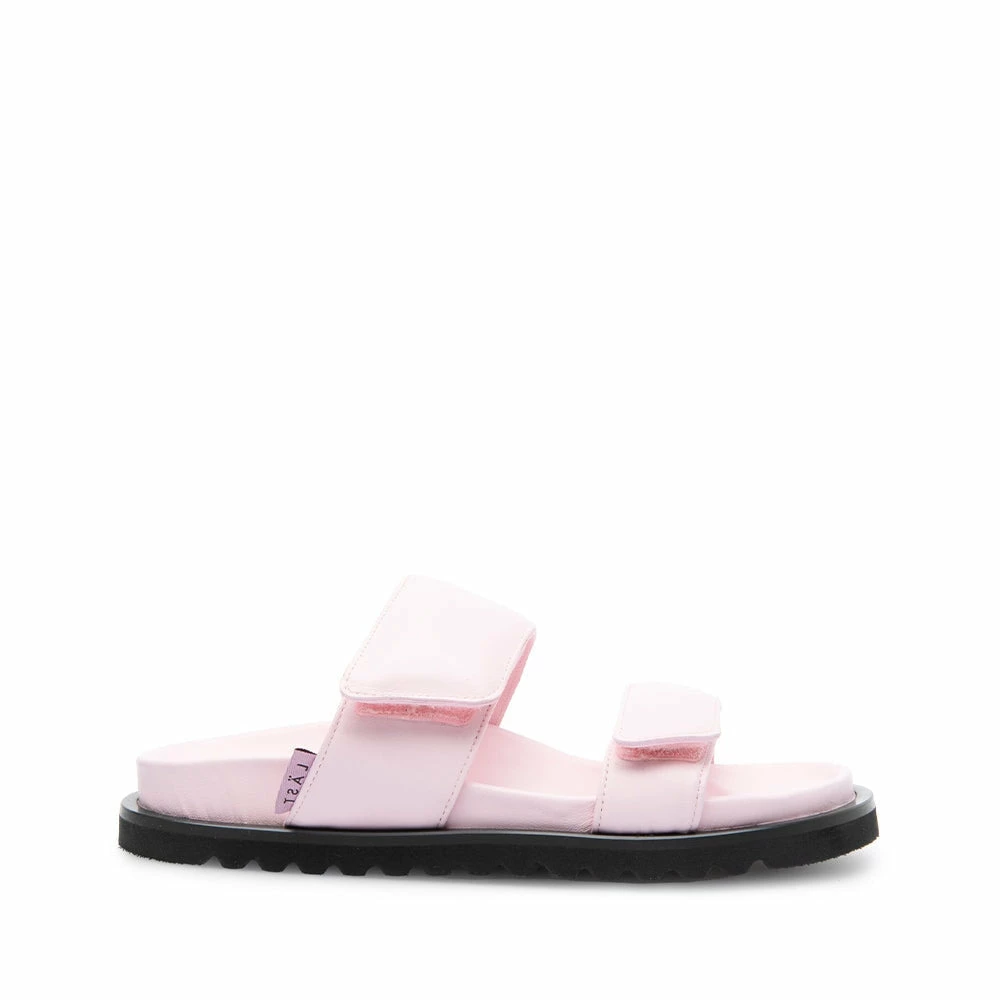 LÄST SHOES Corine Pink Leather Puffy Sandals 1 LÄST SHOES Corine Pink Leather Puffy Sandals