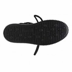 VOILE BLANCHE Cortina Black Sheepskin Moon Boots