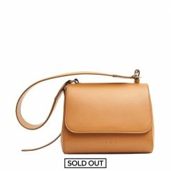 AAGÉ Cross Body Camel Bag
