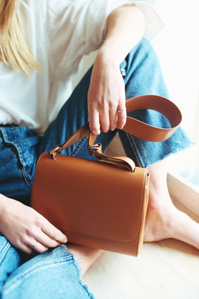 AAGÉ Cross Body Camel Bag 8 AAGÉ Cross Body Camel Bag