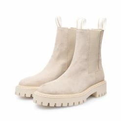 LÄST NEW IN Daze Taupe Suede Chelsea Boots 10 LÄST NEW IN Daze Taupe Suede Chelsea Boots