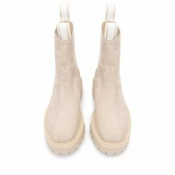 LÄST NEW IN Daze Taupe Suede Chelsea Boots 12 LÄST NEW IN Daze Taupe Suede Chelsea Boots