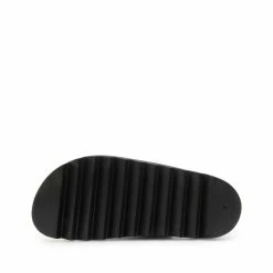 LÄST Diana Black Brown Leather Chunky Sandals NEW IN