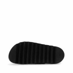 LÄST NEW IN Diana Black Off White Leather Chunky Sandals