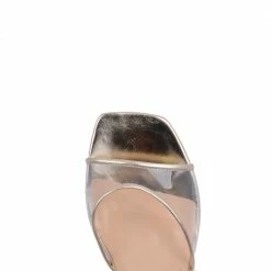 FABIO RUSCONI Diba Luxor Platinum Vinyl Mules