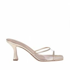 FABIO RUSCONI Diba Luxor Platinum Vinyl Mules