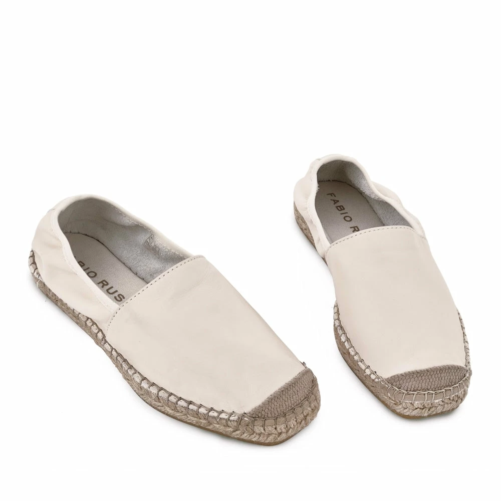 FABIO RUSCONI SHOES Dolores Cream Espadrille 3 FABIO RUSCONI SHOES Dolores Cream Espadrille