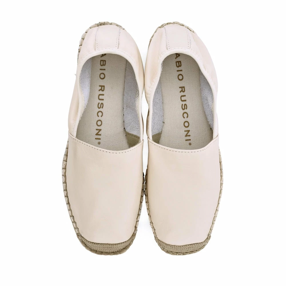 FABIO RUSCONI SHOES Dolores Cream Espadrille 7 FABIO RUSCONI SHOES Dolores Cream Espadrille