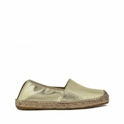 FABIO RUSCONI Dolores Gold Espadrille SHOES