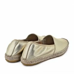 FABIO RUSCONI Dolores Gold Espadrille SHOES