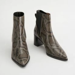 ATP ATELIER SHOES Donaci Dark Green Ankle Boots