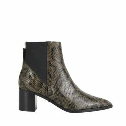 ATP ATELIER SHOES Donaci Dark Green Ankle Boots