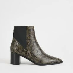 ATP ATELIER SHOES Donaci Dark Green Ankle Boots