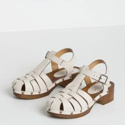 BUKELA Emmi Milk Leather Clogs NEW IN 15 BUKELA Emmi Milk Leather Clogs NEW IN