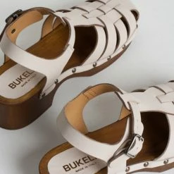 BUKELA Emmi Milk Leather Clogs NEW IN 18 BUKELA Emmi Milk Leather Clogs NEW IN