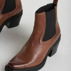 BUKELA Etna Caramel Ankle Boots