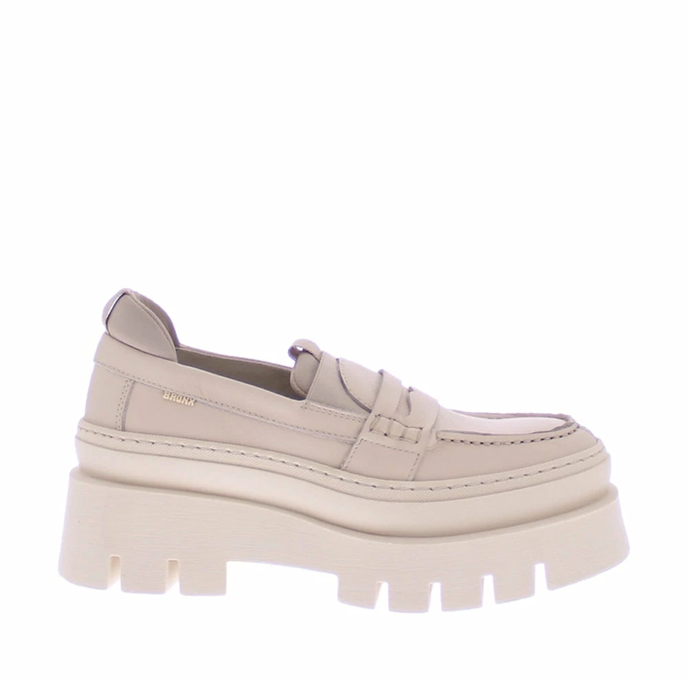 BRONX Evi Ann Camel Chunky Loafers NEW IN 1 BRONX Evi Ann Camel Chunky Loafers NEW IN