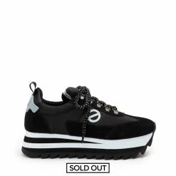 NO NAME Flex M Ripple Suede Black Sneakers SHOES