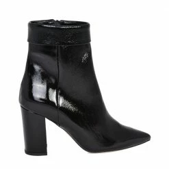 FABIO RUSCONI Gena Black Naplak Boots