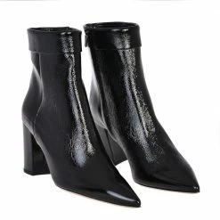 FABIO RUSCONI Gena Black Naplak Boots
