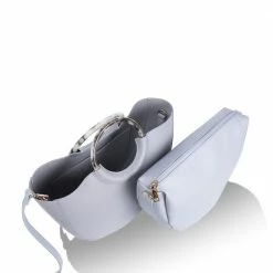 INYATI Georgia Light Grey Vegan Tote Bag