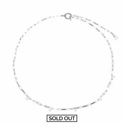P D PAOLA ACCESSORIES Gina Silver Necklace