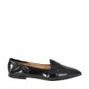 POMME D'OR Grace Black Naplak Leather Loafers SHOES