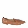 POMME D'OR SHOES Grace Caramel Leather Loafers