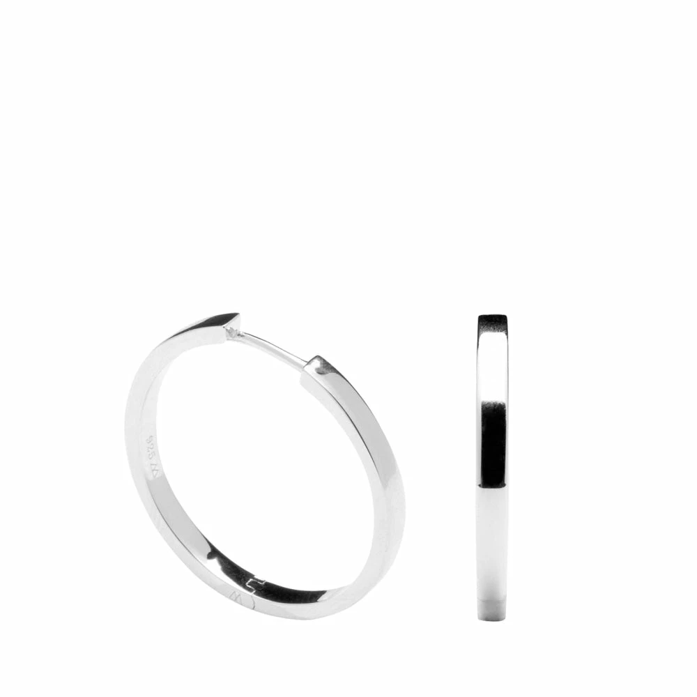 P D PAOLA Grand Malai Silver Earrings 1 P D PAOLA Grand Malai Silver Earrings