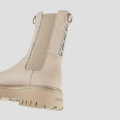 BRONX Groovy Chelsea Camel Boots SHOES