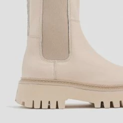 BRONX Groovy Chelsea Camel Boots SHOES