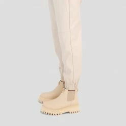 BRONX Groovy Chelsea Low Camel Boots
