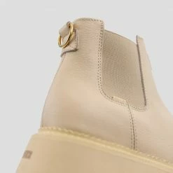 BRONX Groovy Chelsea Low Camel Boots