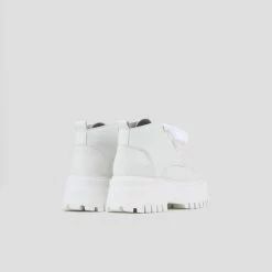 BRONX Groovy Chunks Laces White Low Boots