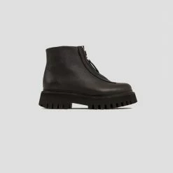 BRONX Groovy Front Zip Black Boots 18 BRONX Groovy Front Zip Black Boots